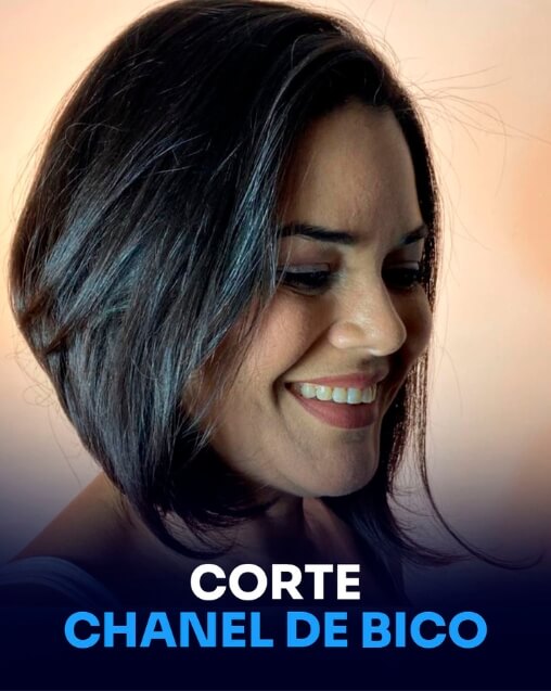 Corte Chanel de Bico